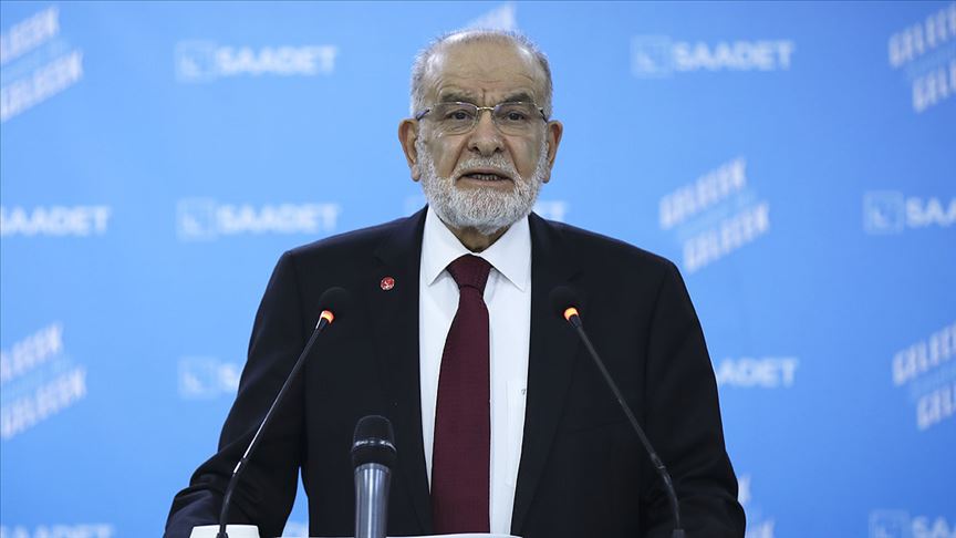 Karamollaoğlu: Cumhurbaşkanı uzayan kuyrukları görmezden geldiği yetmiyormuş gibi manda yoğurdu tavsiye ediyor