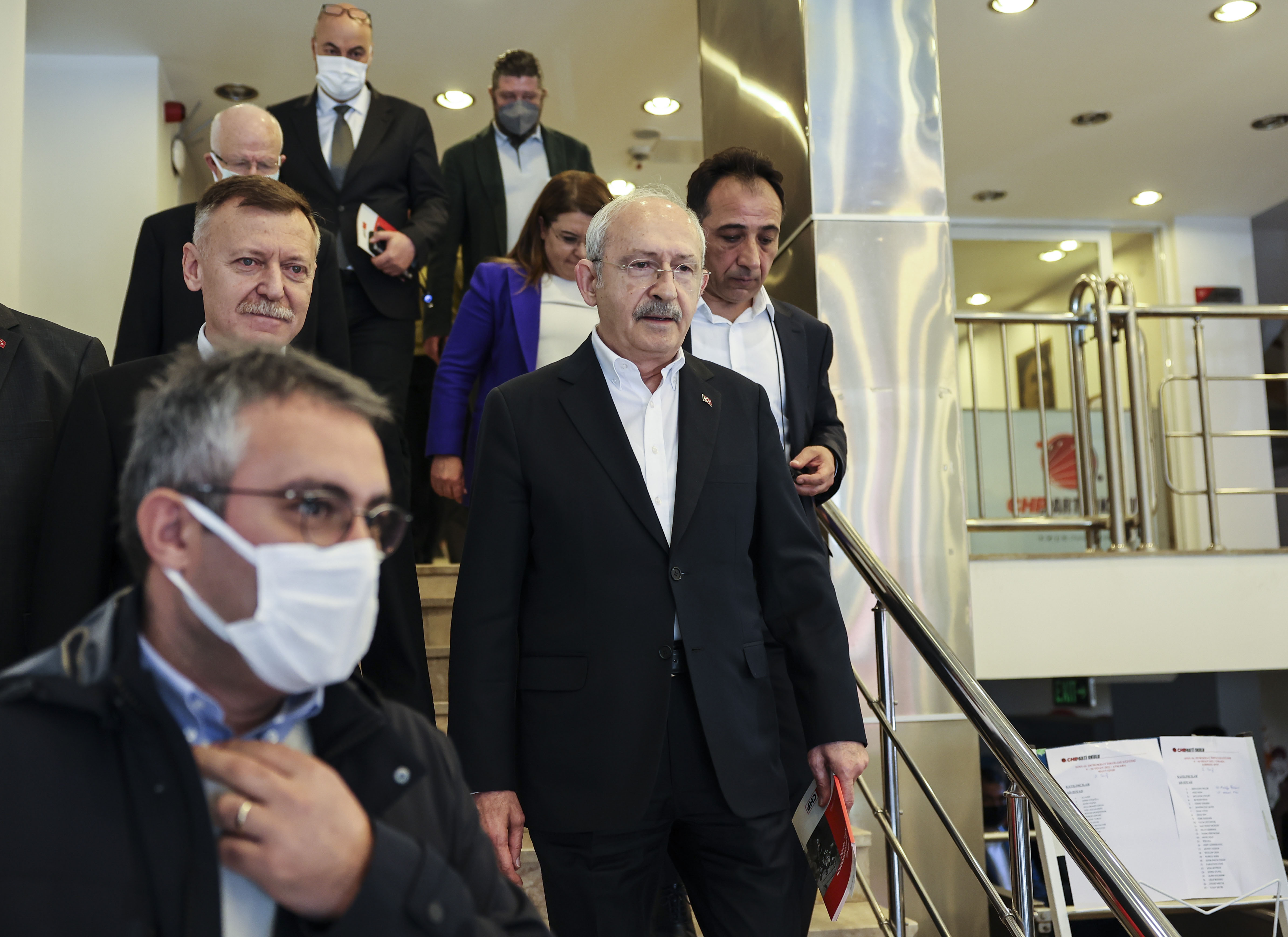 Kemal Kılıçdaroğlu, parti okulu öğrencilerine Atatürk'ü anlattı