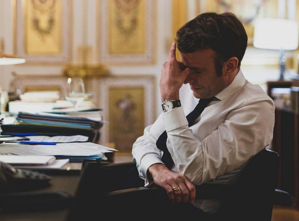 Macron, Ukraynaca'da yeni bir kelimeye ilham verdi: Macronlaşmak