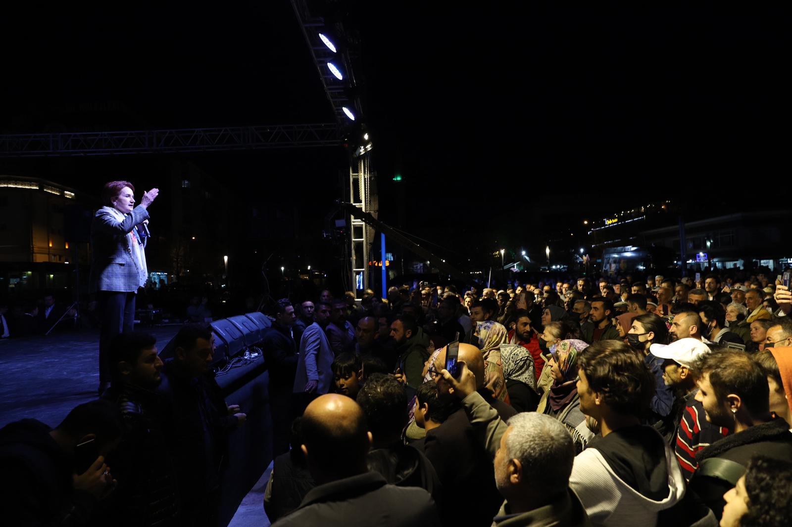 Akşener: Çalmayacağım, çaldırmayacağım, çalanın elini kolunu kıracağım