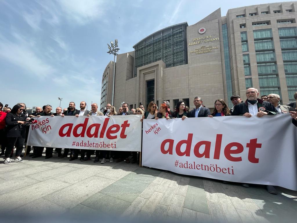 Gezi Parkı Davası kararlarına tepki için Adalet Nöbeti başlatıldı