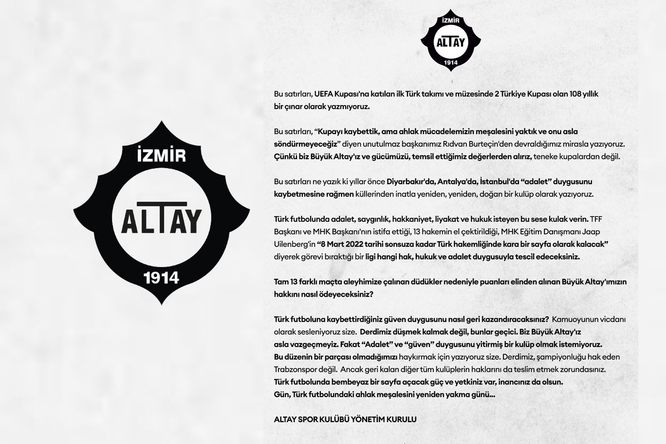 Altay'dan Türk futbolunda 