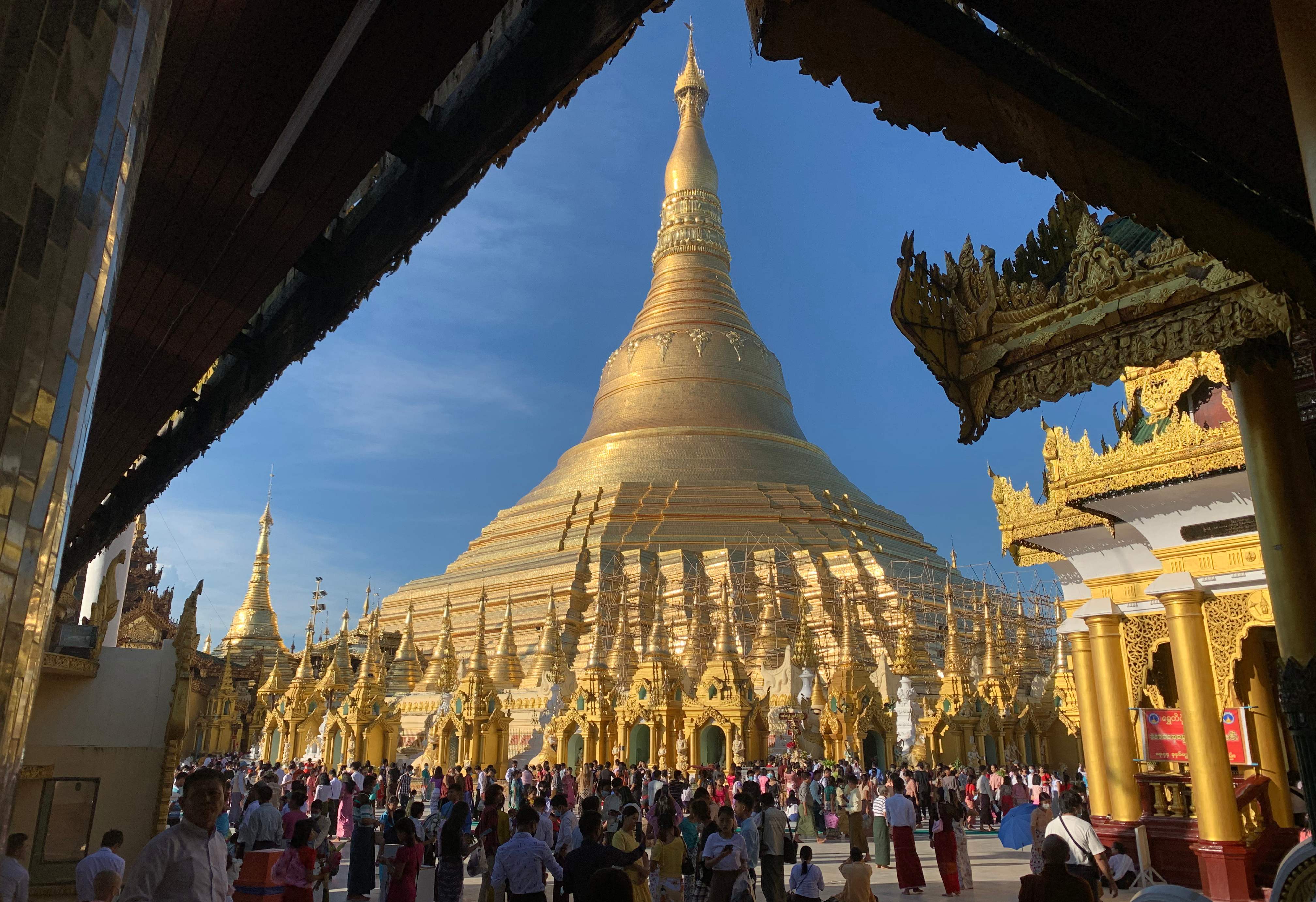 shwedagon pagodası