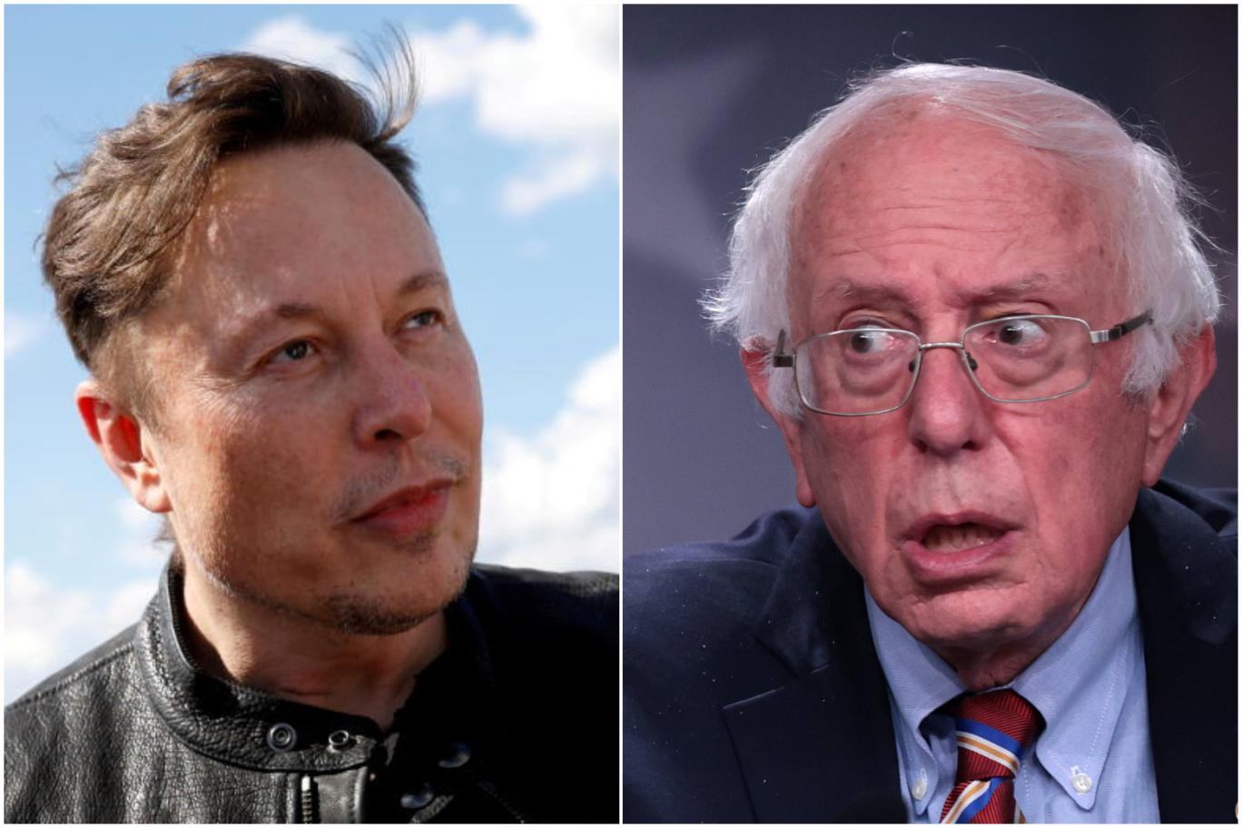 Elon Musk, Bernie Sanders'a Sataştı: "Hâlâ Hayatta Olduğunu Unutup ...