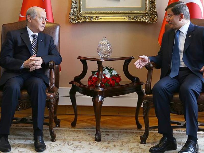 Davutoglu Ndan Bahceli Ye Mumtazer Turkone Yaniti Independent Turkce