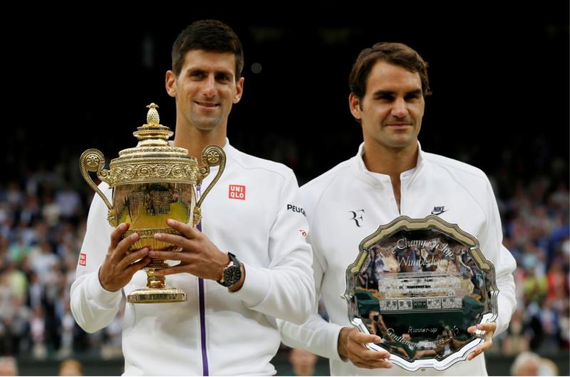 Novak Djokovic - Roger Federer - Reuters.JPG