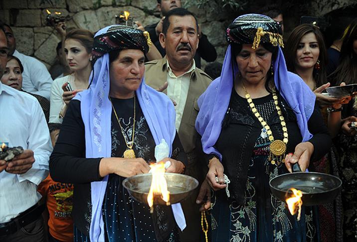 Ezidilerin Kış Kırkı Bayramı’nın kutlamaları başladı