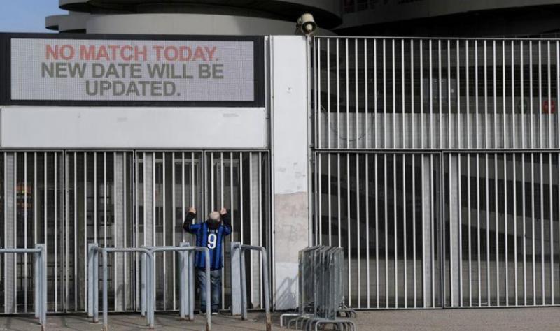 Korona virüs maç iptal stad İtalya Reuters.jpg