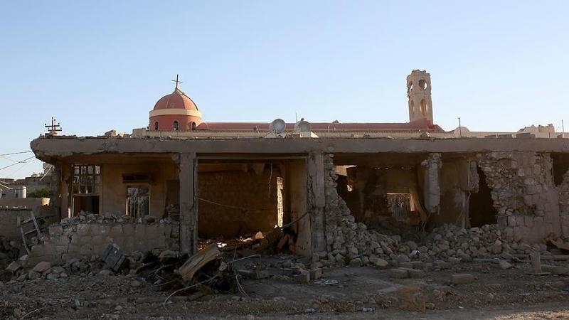 Musul’daki Dominikan rahiplerine ait kilise-AA-Yunus Keleş.jpg