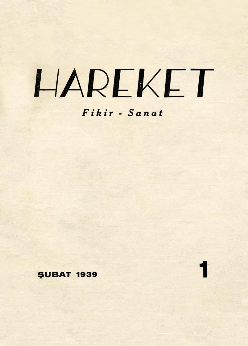 Hareket dergisinin ilk sayısının (Şubat 1939) kapağı.jpg