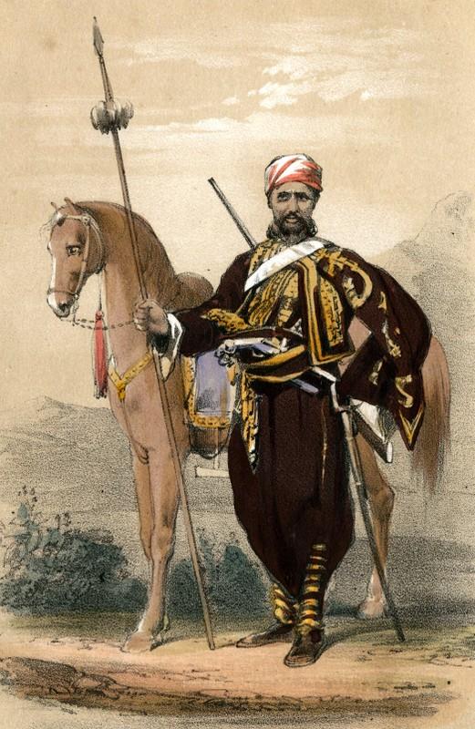 Arap Başıbozuk 1835.jpg