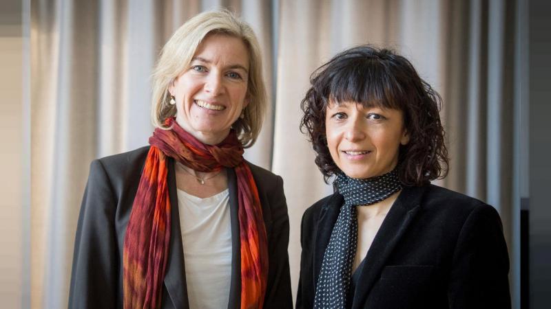 Jennifer A. Doudna Emmanuelle Charpentier 