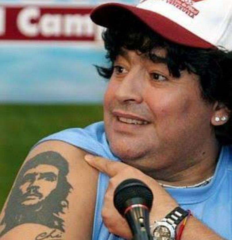 Maradona che dövme reuters.jpg