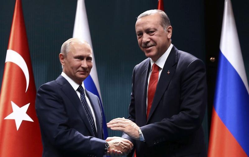 Putin-Erdoğan buluşması,  Türkiye Astana ve Soçi görüşmelerine Suriyeli muhaliflerin hamisi ve taraf ülke olarak katıldı.jpg