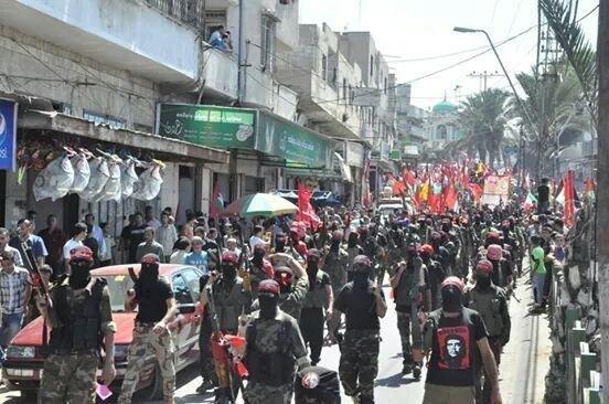 Filistin Halk Kurtuluş Cephe militanları Gazze'deki direnişe katıldılar.jpg