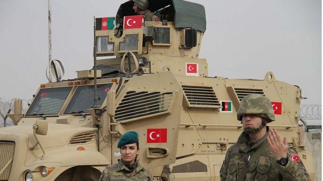 Afganistan'da görev yapan Türk askerleri