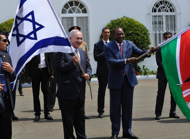 netanyahu afrika AFP