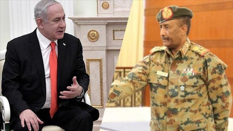 netanyahu abdulfettah el-burhan sudan AA