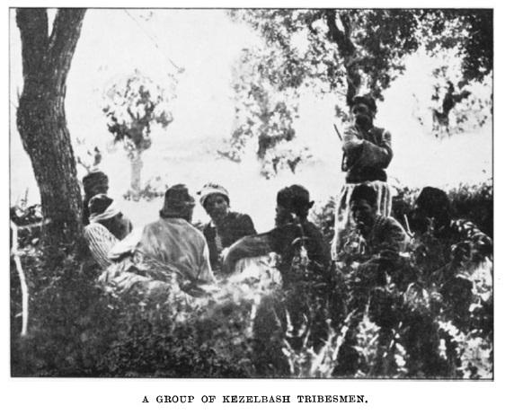 Dersim'de bir grup aşiret mensubu Kızılbaş-Kaynak, L. Molyneuex-Seel, The Geographical Journal, 1914. Yazar Y. Çakmak arşivi.jpg