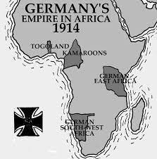 Birinci Dünya Savaşı’nın başlarında Almanya’nın Afrika’daki sömürgeleri.jpg