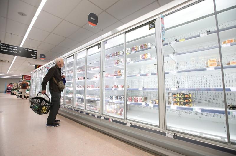 İngiltere kamyon Reuters gıda krizi