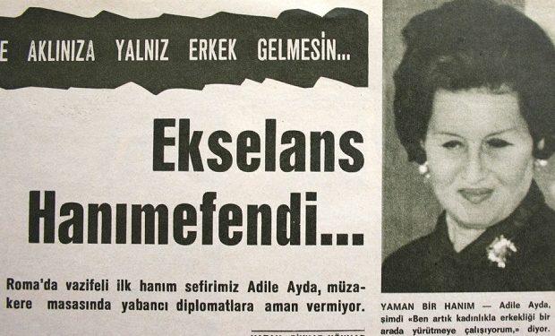 Adile Ayda, Türkiye'nin ilk kadın büyükelçisi.jpg