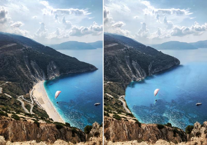 Myrtos plajı kıyı erozyonu (Unforgettable Greece).jpg