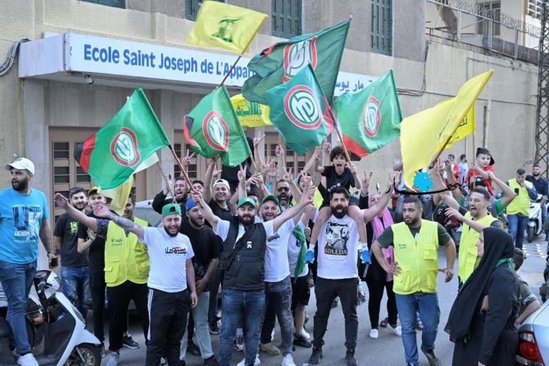 Beyrut'ta Şii Emel ve Hizbullah taraftarları. Fotoğraf-Nebil İsmail.jpg