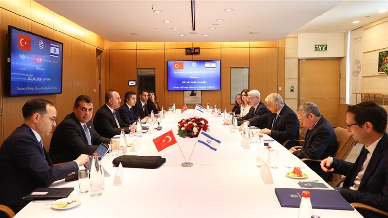 Dışişleri Bakanı Mevlüt Çavuşoğlu, mayıs ayında İsrail'i ziyaret etti