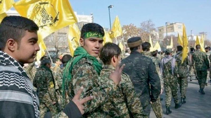 Suriye'de İran destekli Afganistanlı Fatimiyyun Tugayı milisleri. Kaynak- turkish.aawsat.com_.jpg