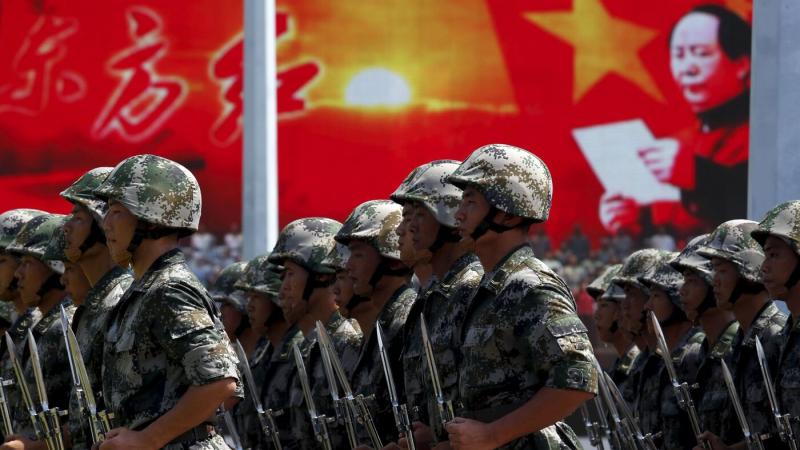 Çin ordusu, Eylül 2021'de  Amerikalı temsilcininTayvan ziyaretine sert tepki göstermişti. Fotoğraf-Booby Yip, Reuters. jpg.jpg