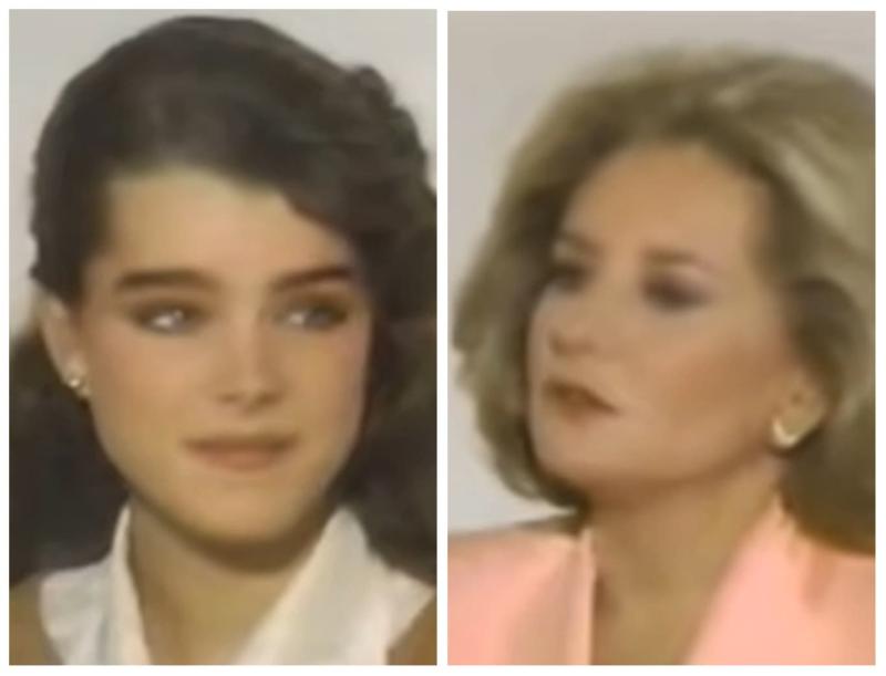 Brooke Shields ve Barbara Walters