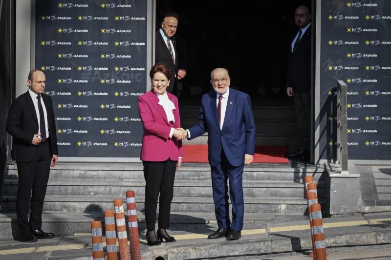 Meral Akşener Temel Karamollaoğlu AA