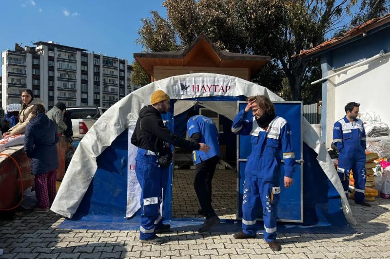 HAYTAP sahra hastanesi çadırı Kahramanmaraş deprem HAYTAP hayvan.jpg