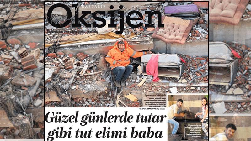 Oksijen gazetesinde yayımlanan deprem-edebiyat konulu haber tepki çekti, tartışma yarattı. Kaynak-T24.jpg