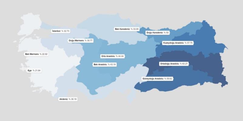 Harita 4. Düzenli olarak namaz kılanların coğrafi bölgelere göre dağılımı.JPG