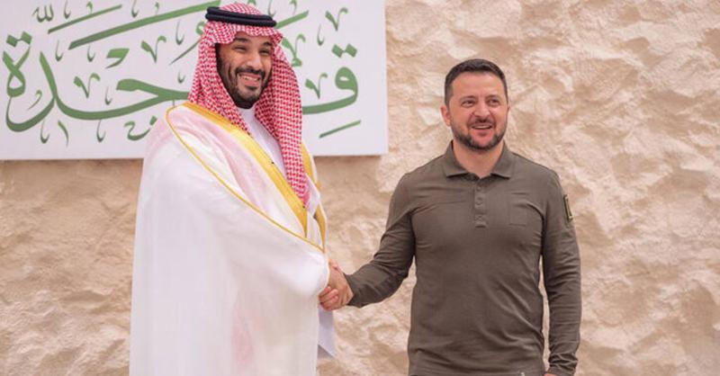 V. Zelensky ile Muhammed Bin Salman, yeni bir barış girişimi buluşması .jpg