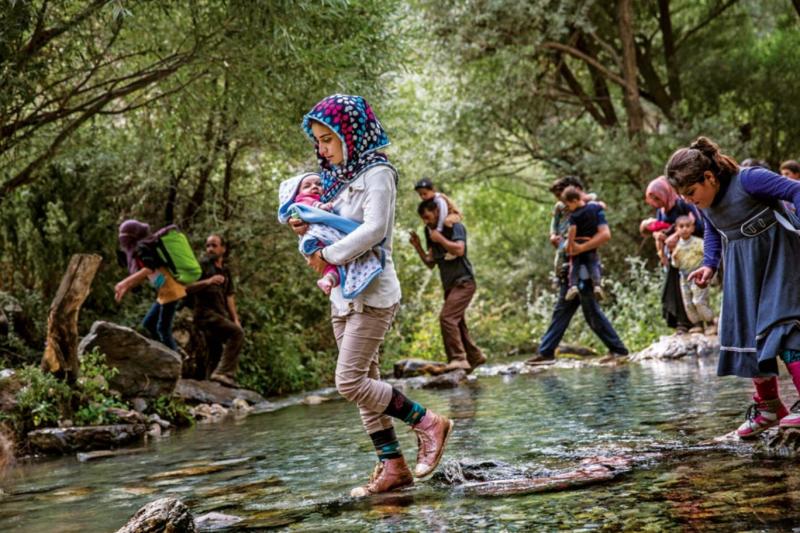 Ezidilerin IŞİD'den kaçışı. Fotoğraf-Atlas.jpg