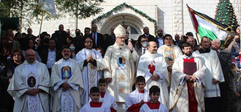 Partik Pierbattista Pizzaballa OFM, Gazze'deki ziyareti  sırasında_.jpg