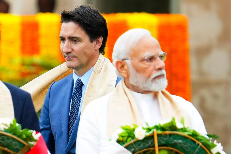 Justin Trudeau ve Narendra Modi