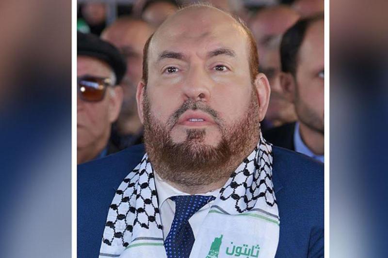 İngiltere'nin Ürdün'deki Büyükelçisi ile görüşen Hamas'ın dış temsilcisi Muhammed Nezzal .jpg