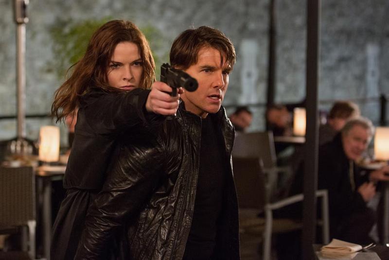 Rebecca Ferguson ve Tom Cruise