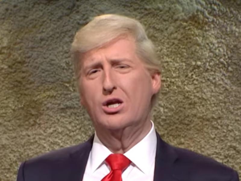 James Austin Johnson, SNL'de Donald Trump rolünde (YouTube)