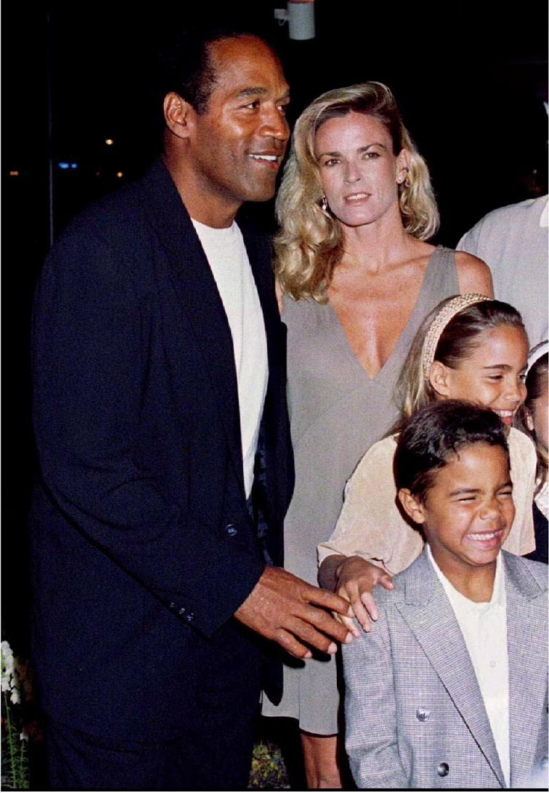 O.J Simpson ve eski eşi Nicole Simpson