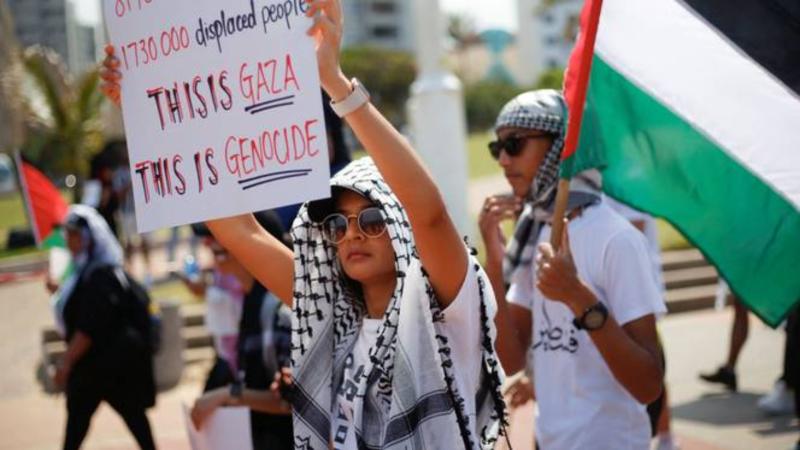 Durban'da Filistin'e destek gösterisi Fotoğraf Reuters.jpg
