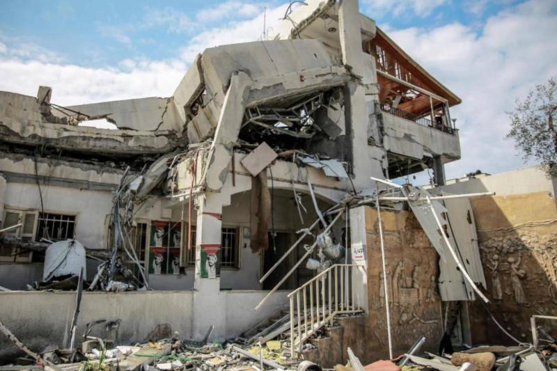 İsrail ordusu, Arafat'ın Gazze'deki evini yıktı. 23 Şubat 2024.jpg
