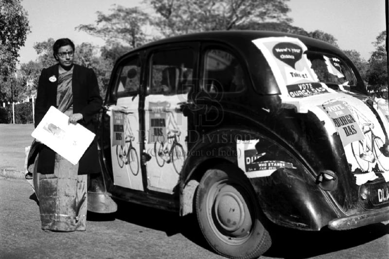 Delhi'de seçim kampanyası, 1952.jpg