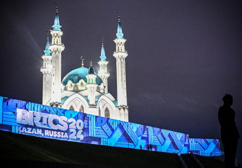 BRICS Zirvesi'nin yapıldığı Kazan'daki Kul Şerif Camii, 22 Ekim 2024 / Fotoğraf: AFP