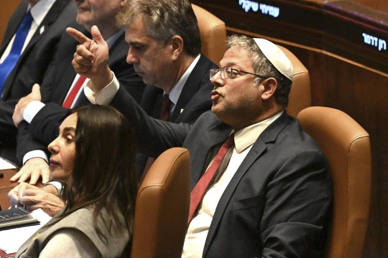 İsrail Ulusal Güvenlik Bakanı Itamar Ben-Gvir / Fotoğraf: AP