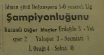 (Hakimiyet, 18 Mart 1957)  